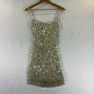 Rachel Gilbert Posie Mini Sequin Dress